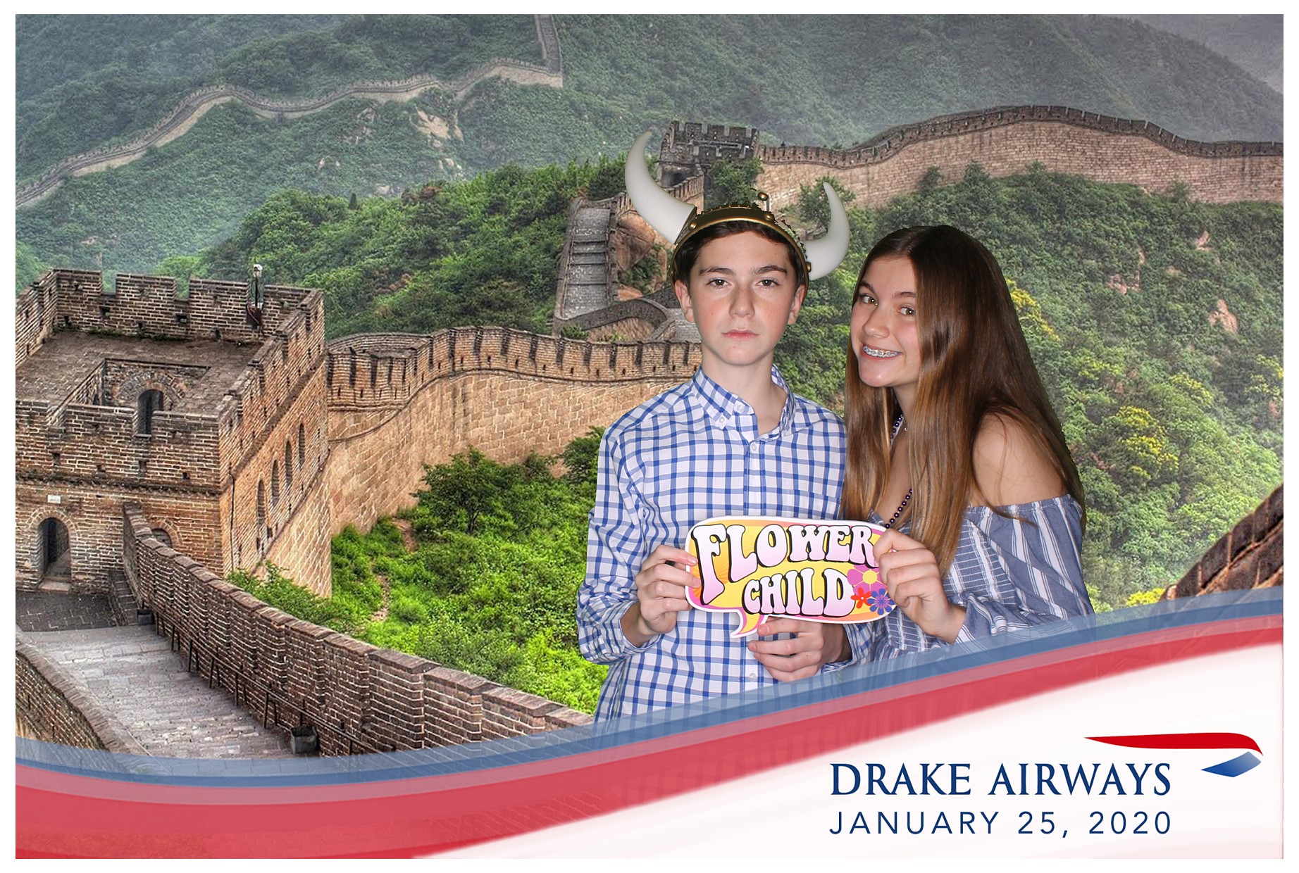 Drake Airways | View more photos from the event at gallery.photoboothcincy.com/u/PhotoBoothCincy/Drake-Airways